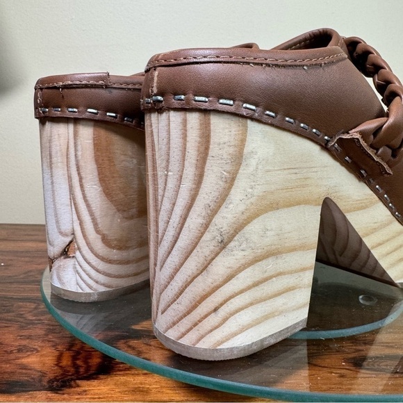 Dolce Vita Hila Braided Clog - saddle leather - size 11 - Picture 13 of 16
